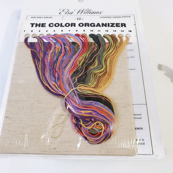 Elsa Williams Our Daily Bread Counted Cross Stitch Kit 14" X 10" #02112 Sealed - Picture 2 of 2